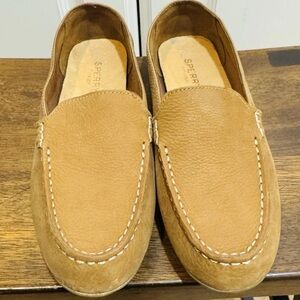 Sperry Women's Tan Leather Loafers